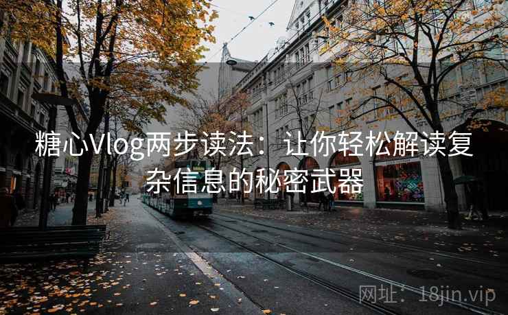 糖心Vlog两步读法：让你轻松解读复杂信息的秘密武器